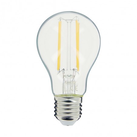 Lot x2 Ampoules à filament LED EDF, standard, culot E27, conso 8W eq. 75W, blanc chaud