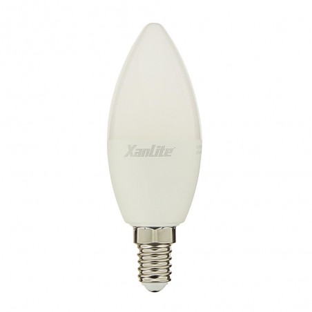 Ampoule LED flamme, culot E14, 6W cons. (40W eq.), lumière blanche neutre