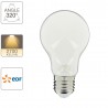 Lot x2 Ampoules à filament LED EDF, standard, opaque, culot E27, conso 8W eq. 75W, blanc chaud