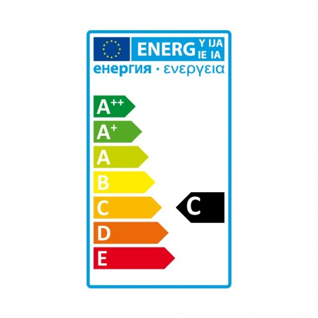 Ampoule LED déco 3D (G125), aspect Fireworks, culot E27, 3,8W cons.