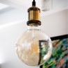 Ampoule LED Globe (G125) / Vintage au verre ambré, culot E27, 3,8W cons. (30W eq.), 350 lumens, lumière blanc chaud