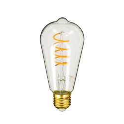Ampoule LED ST64 - culot E27 - vintage filament