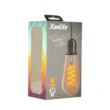 Ampoule LED (ST64) Edison / Vintage, culot E27, 4W cons. (28W eq.), 300 lumens, lumière blanc chaud