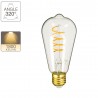 Ampoule LED (ST64) Edison / Vintage, culot E27, 4W cons. (28W eq.), 300 lumens, lumière blanc chaud