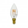 Ampoule LED Flamme / Vintage, culot E14, 4W cons. (18W eq.), 180 lumens, lumière blanc chaud