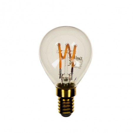 Ampoule LED (P45) / Vintage, culot E14, 4W cons. (18W eq.), 180 lumens, lumière blanc chaud