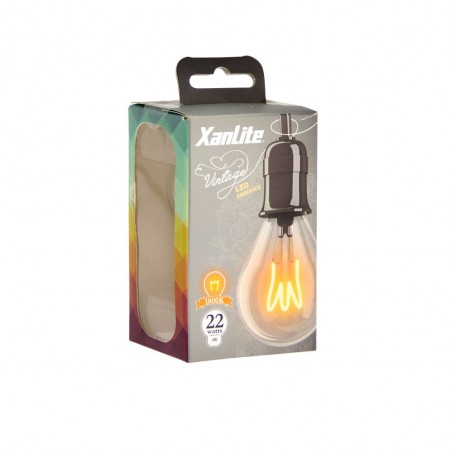 Ampoule LED (P45) / Vintage, culot E14, 4W cons. (18W eq.), 180 lumens, lumière blanc chaud