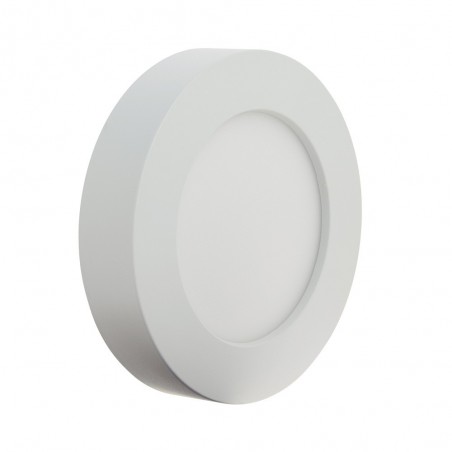 Plafonnier LED Rond - Double fixation - cons. 12W - 850 lumens - Blanc neutre