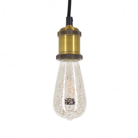 Ampoule LED ST64, culot E27, 4W cons. (24W eq.), lumière blanc chaud