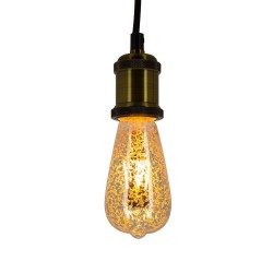 Ampoule LED ST64, culot E27, 4W cons. (24W eq.), lumière blanc chaud