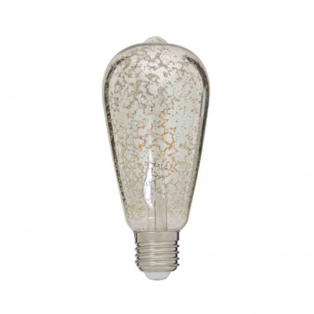 Ampoule LED ST64, culot E27, 4W cons. (24W eq.), lumière blanc chaud