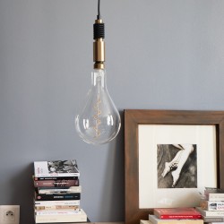 Ampoule LED Giant Poire / Vintage, culot E27, 4W cons. (30W eq.), 323 lumens, lumière blanc chaud