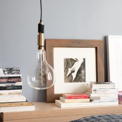 Ampoule LED Giant Fiole / Vintage, culot E27, 4W cons. (30W eq.), 323 lumens, lumière blanc chaud