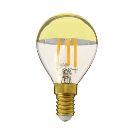 Ampoule LED A60, culot E14, 4W cons. (32W eq.), lumière blanc chaud