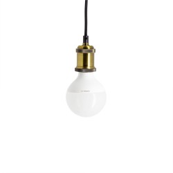 Ampoule LED (G95), culot E27, conso. 9,5W (eq. 60W), 806 lumens, blanc chaud