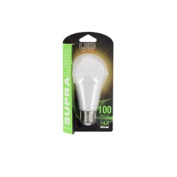 Ampoule LED (A60), culot E27, conso. 14,2W (eq. 100W), 1521 lumens, blanc chaud