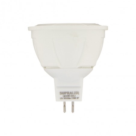 Ampoule LED (Spot), culot GU5,3, conso. 7W (eq. 50W), 620 lumens, blanc chaud