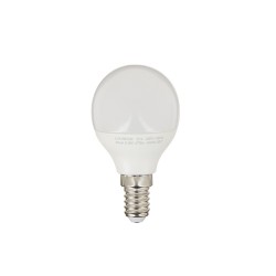 Ampoule LED (P45), culot E14, conso. 5,3W (eq. 40W), 470 lumens, blanc neutre