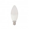 Pack de 2 Ampoules LED (Flamme), culot E14, conso. 2,8W (eq. 25W), 250 lumens, blanc chaud