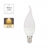 Ampoule LED (Flamme Coup de vent), culot E14, conso. 5,3W (eq. 40W), 470 lumens, blanc chaud