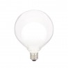 Ampoule Déco LED, Double verre Blanc, G125, culot E27, 3W cons. 2700K Blanc Chaud