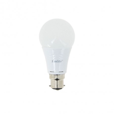 Lot de 10 Ampoules LED A60, culot B22, 10W cons. (60W eq.), lumière Blanc Chaud