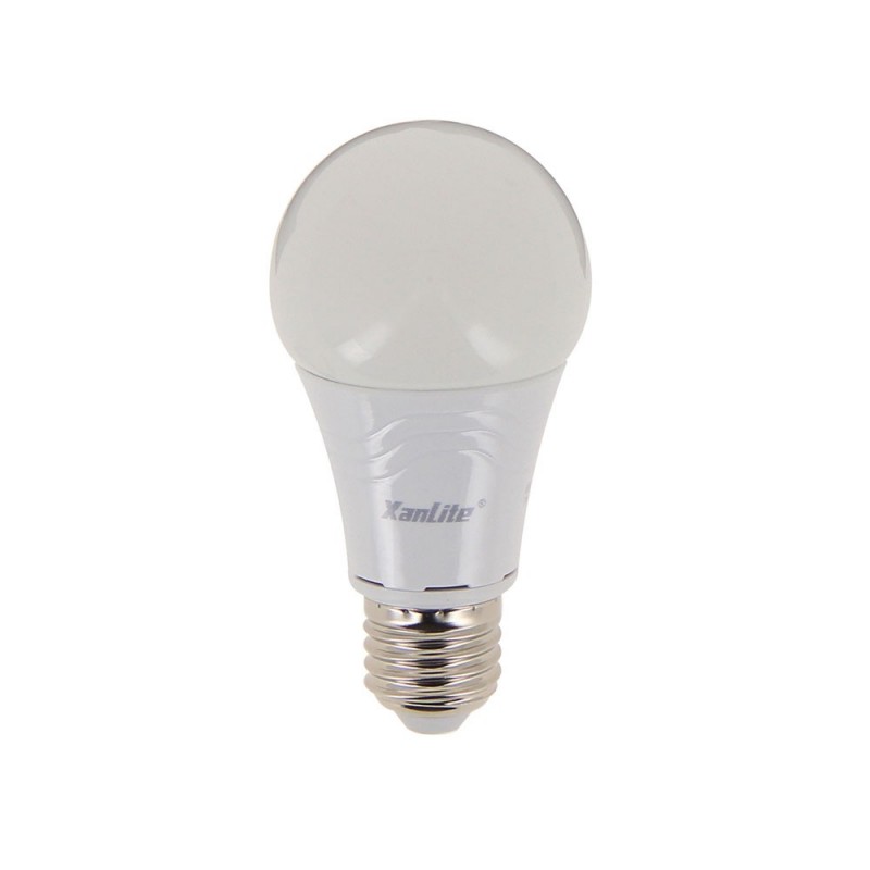 Lot de 10 Ampoules LED A60, culot E27, 9W cons. (60W eq.), lumière Blanc Chaud