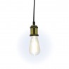 Ampoule LED connectée Filament E27 ST64 Transparent 5,5W cons. Variation de luminosité
