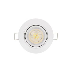 Ampoule LED connectée KOZii, éclairage blancs + couleurs, GU10 Spot encastrable orientable 5W Variation de couleur et luminosité