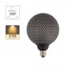 Ampoule Déco LED Filament, Aspect Point Noir, G125, culot E27, 4W cons. 2700K Blanc Chaud