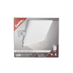 Projecteur LED Mural Blanc, 100 W, 8000 Lumens