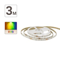 Kit de ruban LED de 3m - RVB-Digital
