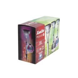 Pack de 3 balises solaire - effet disco