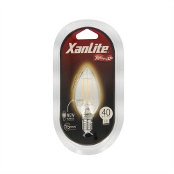 Ampoule LED flamme - culot E14 - retro-LED