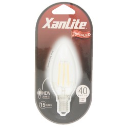 Ampoule LED flamme - culot E14 - retro-LED