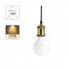 Ampoule LED (G95), culot E27, conso. 9,5W (eq. 60W), 806 lumens, blanc chaud