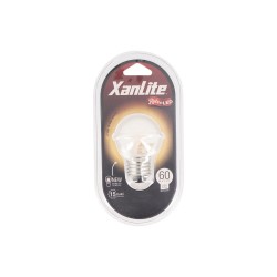 Ampoule LED Filament P45, culot E27, 6,5W cons. (60W eq.), 2700K Blanc Chaud