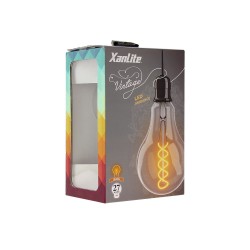 Ampoule LED géante, culot E27, 4W cons. (27W eq.), lumière blanc chaud