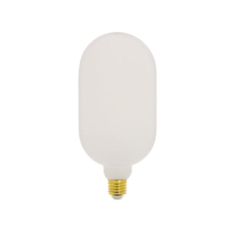 Ampoule LED déco éclairante Gas bottle Opaline au verre lacté, culot E27, 8W cons. (60W eq.), 806 lumens, lumière blanc neutre