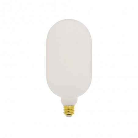 Ampoule LED déco éclairante Gas bottle Opaline au verre lacté, culot E27, 8W cons. (60W eq.), 806 lumens, lumière blanc neutre