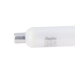 Tube LED, culot S19, 8,5W cons. (50W eq.), lumière blanc chaud