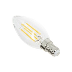 Ampoule LED flamme - culot E14 - retro-LED