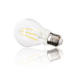 Ampoule à filament LED A60, culot E27, 7,5W cons. (60W eq.), lumière blanc neutre