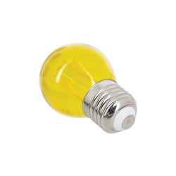 Ampoule LED P45 - culot E27 - éclairage jaune