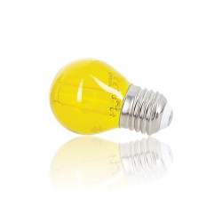 Ampoule LED P45 - culot E27 - éclairage jaune