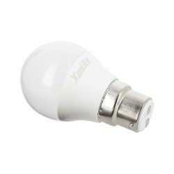 Ampoule LED P45, culot B22, 5,3W cons. (40W eq.), lumière blanc chaud