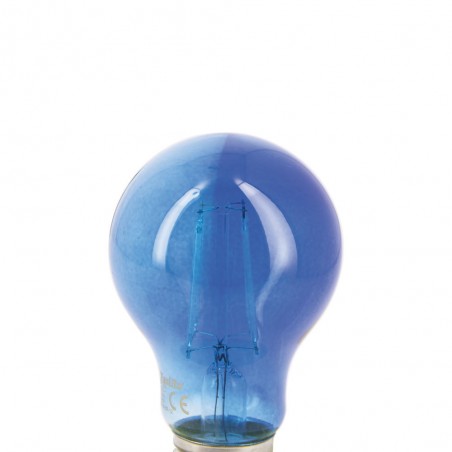 Ampoule LED A60, culot E27, 3,8W cons. (N.C eq.), lumière Lumière bleue