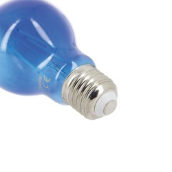 Ampoule LED A60, culot E27, 3,8W cons. (N.C eq.), lumière Lumière bleue