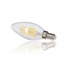 Ampoule LED flamme - culot E14 - retro-LED