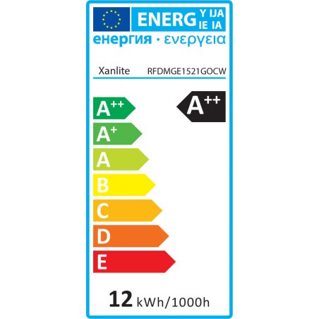 Ampoule LED Filament B35, culot E14, 6,5W cons. (60W eq.), 2700K Blanc Chaud